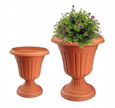 Gazon havekrukke terracotta klassisk 36x27,5 cm