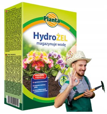 Hydrogel forbedrer jordegenskaber 250g lagrer vand