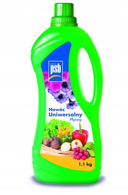 Flydende universel gødning til planter, blomster, grøntsager 1L