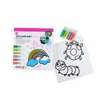 Set de pegatinas Sticker Art 3D Junior - Rainbow