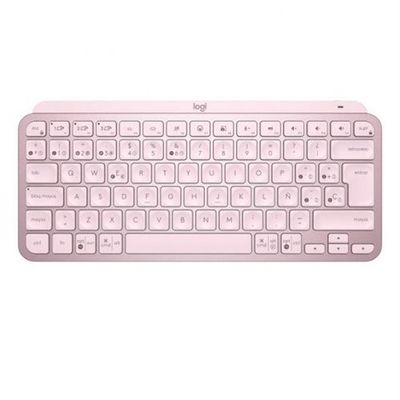 Teclado inalámbrico Logitech MX Keys Mini Rosa