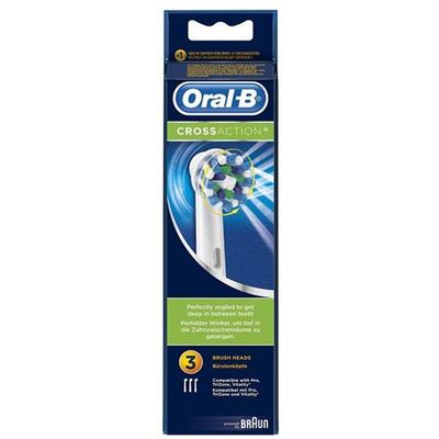 Pack 3 Recambio dental Oral-B CrossAction