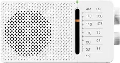 Radio portátil Sangean 110 SR-36 Blanco