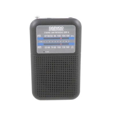 Radio Portátil Daewoo DRP8 AM/FM Negro