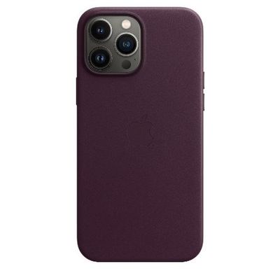 Funda de piel con MagSafe Apple Cereza oscuro para iPhone 13 Pro Max