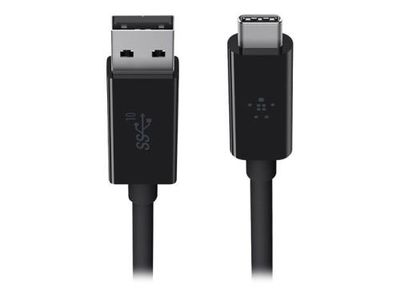 Cable USB 3.1 de USB-C a USB-A Belkin F2CU029bt1M Negro 1 m