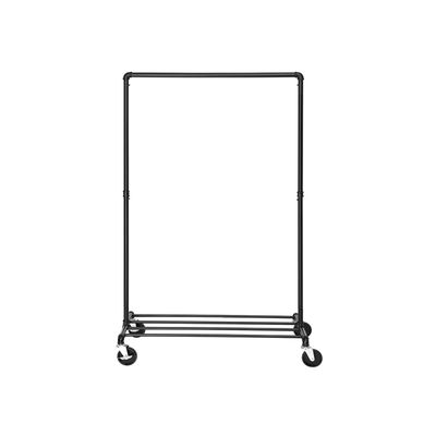 Klädställ, 100x163x49 cm, Svart