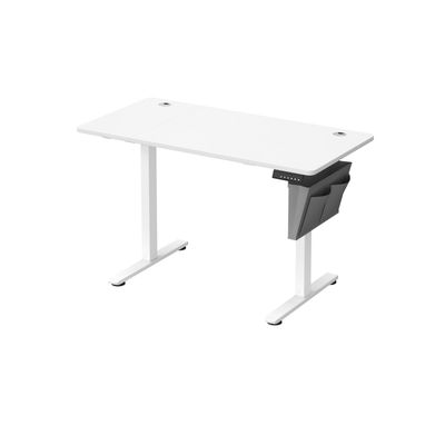 Elektriskt Höj- och Sänkbart Skrivbord, 60x120x72-120 cm, Vitt