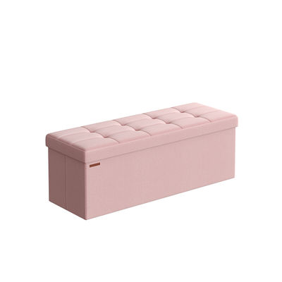 Oppbevaringsbenk, 110x38x38 cm, Rosa