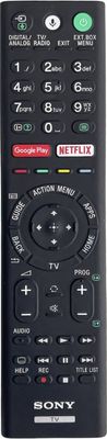 Sony RMF-TX310E original fjernbetjening til fjernsyn