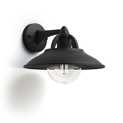 Philips Skarvandt fasadbelysning, svart, E27