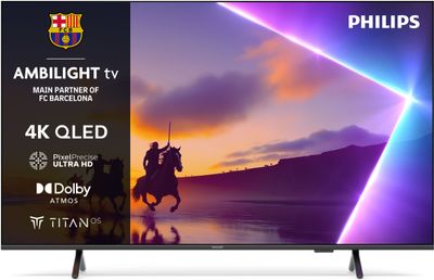 Philips 65" PUS8550 – 4K QLED Ambilight TV
