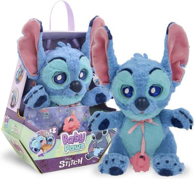 Baby Paws Stitch interaktivt krammedyr