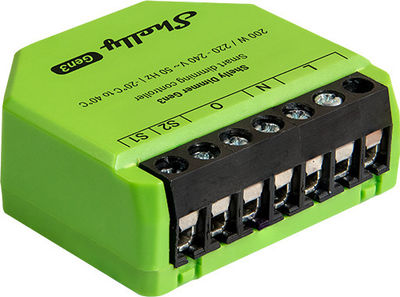 Shelly Dimmer Gen3 dimmer för WiFi-nätverk