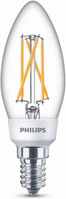 Philips SceneSwitch LED-kronljuslampa, E14, 470 lm, 2200-2700 K