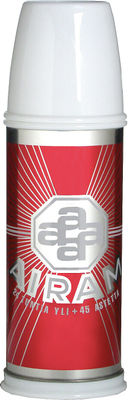 Airam termosflaska 0,45 liter, röd