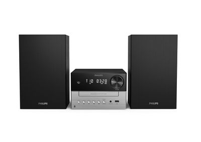 Philips TAM3205MKII/12 mikroanläggning, svart / silver