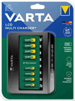 Varta LCD Multi Charger+ -laddare