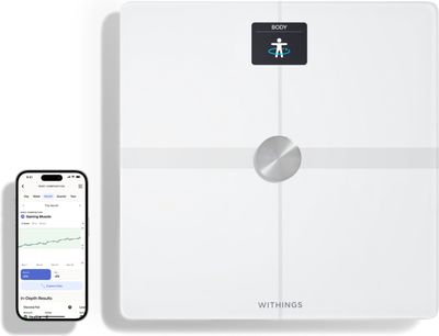 Withings Body Smart White -kropsanalysevægt med wifi-tilslutning