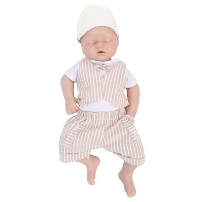 Silikone Reborn Baby Dukker, Realistisk Udseende, Vægtet Krop,53cm(20.86tommer)Dreng