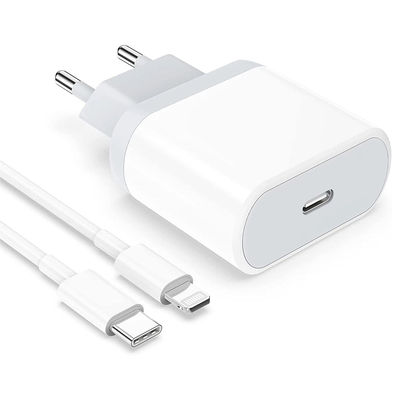 Snabbladdare iPhone Type-C Lightning 20W