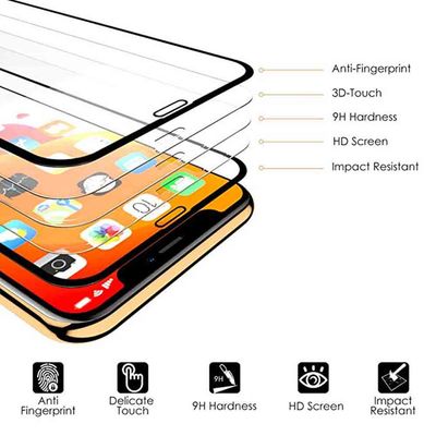 ProGuard iPhone 11 Pro Max Skärmskydd 2.5D 2-PACK Ram 9H