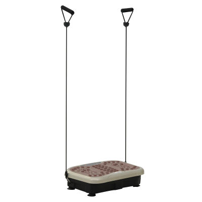 Vibrationsplatta med Motst( band, LED-display och USB-h( lare - Perfekt f( hemmatr( ning