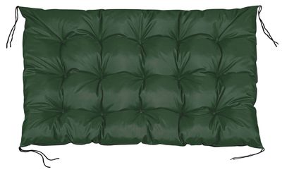 Havepude 120x80 cm til pallebænk vandtæt grøn