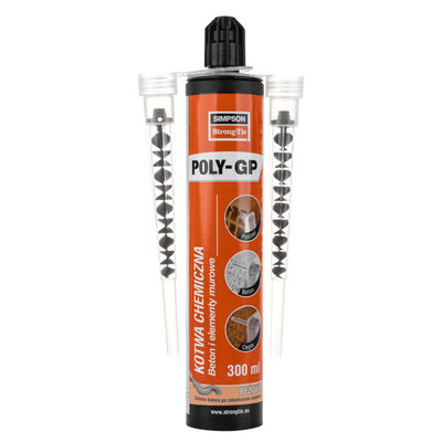 Poly-GP300 kemisk anker grøn-beige