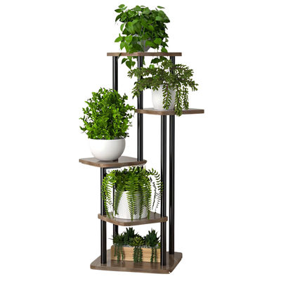 Blomrädd metallstativ stående plantekulisse 106 cm