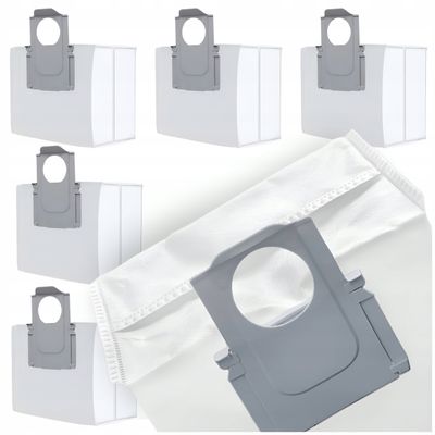 Roborock dammsugarpåsar 5-pack för S8 Plus S8+ Pro Ultra S7 S7+ Max V Q7 Q5