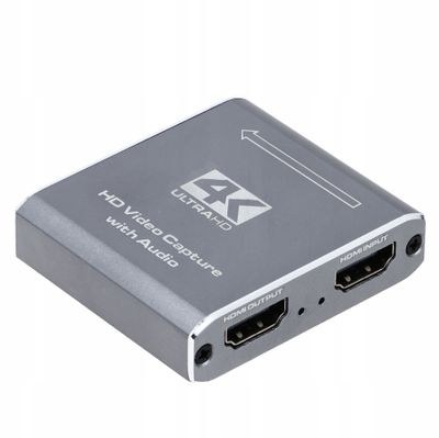 VIDEONKAAPPAUSKORTTI KUVANSIIRTOLAITE HDMI - USB-SUORATOISTO VIDEO 4K