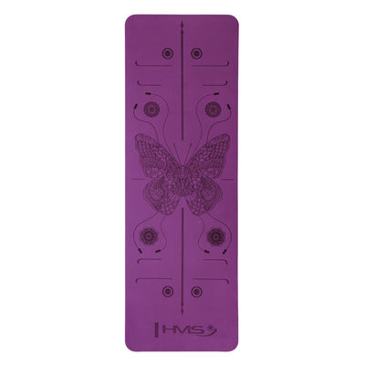TPE-yogamåtte violet YM10 HMS