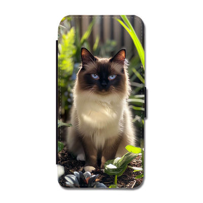 Burmesisk Katt Flippetui Til iPhone 14 Pro