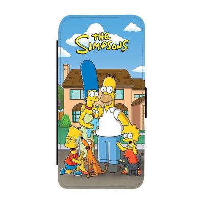 The Simpsons iPhone 13 Pro Max Flip Telefonetui