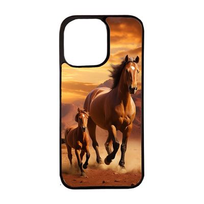 Araberhest iPhone 14 Pro Mobiltelefon Deksel
