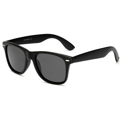 Retro Wayfarer solbriller Matts Black + Senile Cord