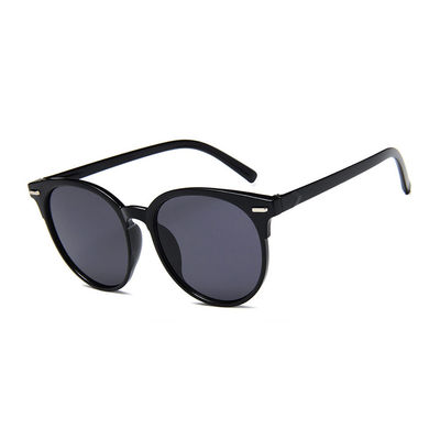 Black Retro solbriller Black Glass + Senile String