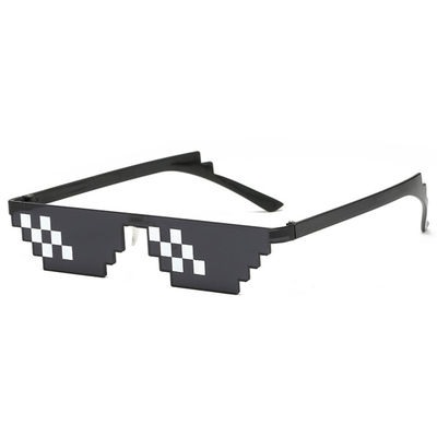 Black Thug Life Glasses Meme Sunglasses Pixel + Senils String
