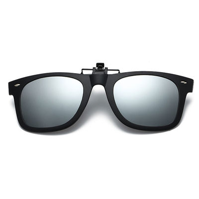 Clip-on Wayfarer solbriller speilglass for eksisterende briller