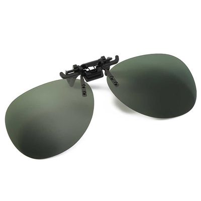 Clip-on Aviator Sunglasses Pilot Glasses Green
