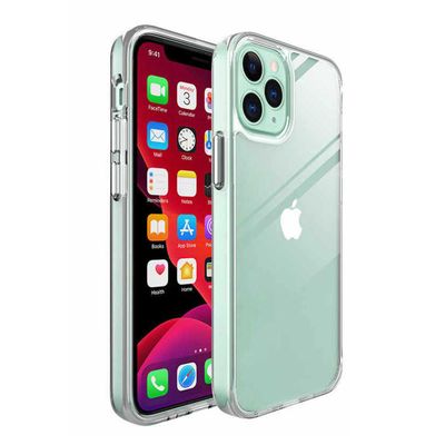 Tynn iPhone 13 Pro gjennomsiktig mobilskall gjennomsiktig