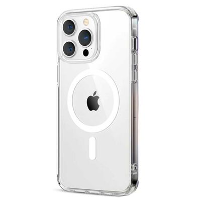 iPhone 13 Pro Magnetisk Mobildeksel Magsafe Kompatibelt Gjennomsiktig