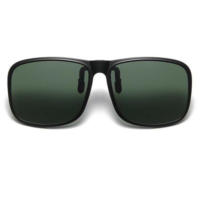 Flip Up Solbriller Clip-On Green