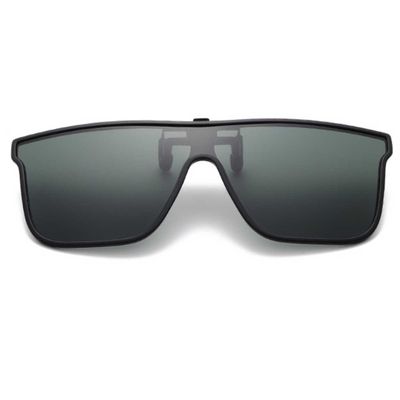 Sport Clip On Solbriller Flip Up Green