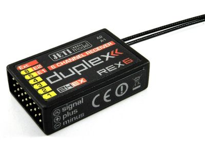 Jeti Duplex 2.4GHz REX 6 Mottaker 6ch