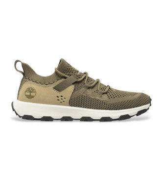 Timberlandtil mænd. TB0A6AW9EO91 Winsor trail-løbesko grøn (41), Læder, Fast, Blonder, Casual, Sport, Udendørs