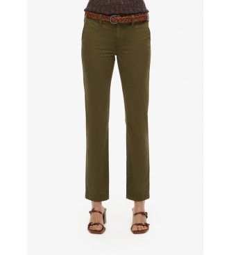 Superdrytil kvinder. W7011069A Grønt medium shot kinesisk (30/32), Casual, Bomuld
