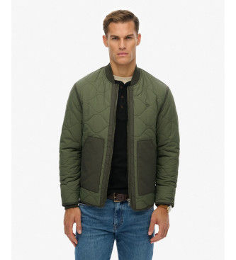 Superdrytil mænd. M5012210A Militær foringsjakke grøn (XXL), Casual, Nylon