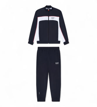 EA7til drenge. 7B000273_AF12948 Tennis Pro træningsdragt navy (12Años= 154cm), Casual, Sport, Grøn, Løb, Sportstøj, Multisport, Polyester, L